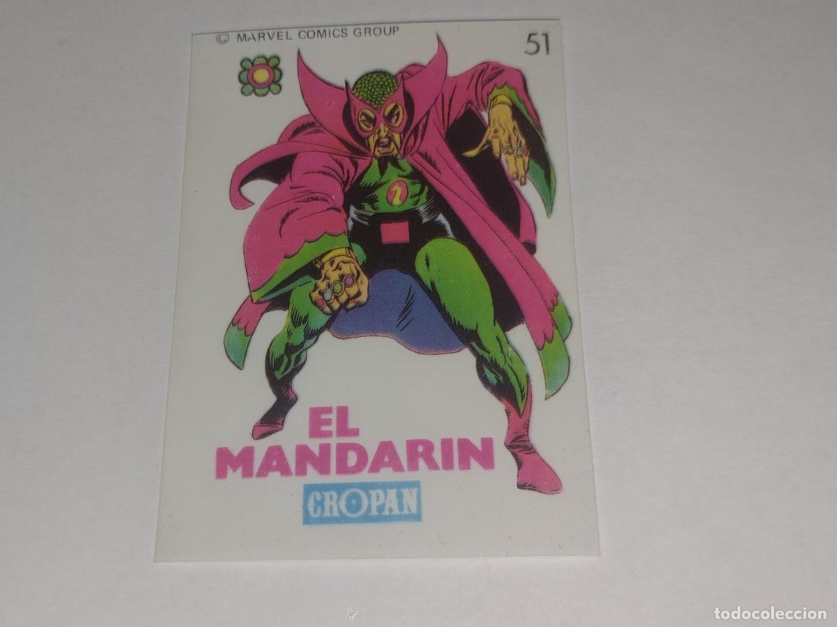Coleccionismo Cromos antiguos: CROPAN : ANTIGUO CROMO N&ordm; 51 EL MANDARIN ALBUM DESCUBRE A TUS HEROES FANTASTICOS A&Ntilde;O 1975