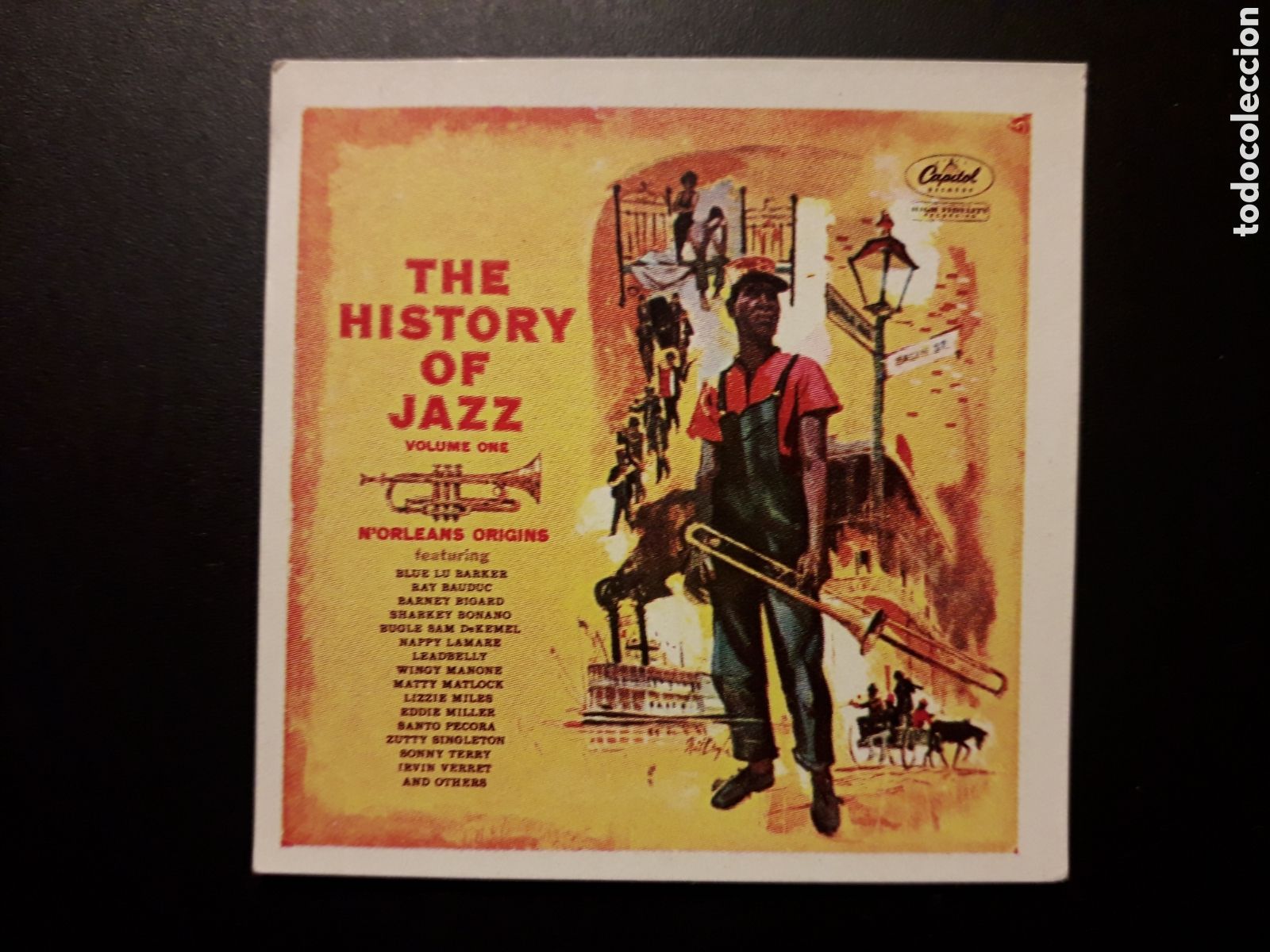 Collectionnisme Cartes &agrave; collectionner anciennes: THE HISTORY OF JAZZ N&deg; 64 ALBUM DISC-CROM 1960 SIN PEGAR PEDIDO M&Iacute;NIMO 3&euro;