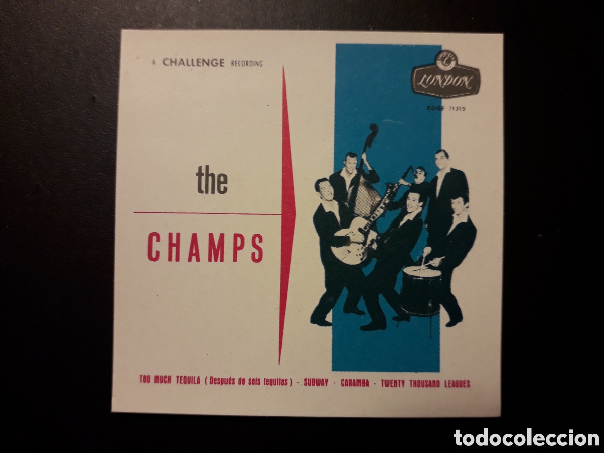 Collectionnisme Cartes &agrave; collectionner anciennes: THE CHAMPS N&deg; 44 ALBUM DISC-CROM 1960 SIN PEGAR PEDIDO M&Iacute;NIMO 3&euro;