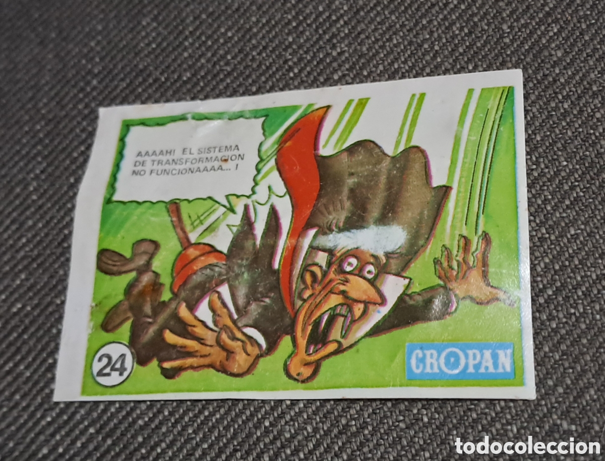 Coleccionismo Cromos antiguos: CROPAN - Riete del miedo con el sabrosito CHOCOSTEIN n&ordm; 24
