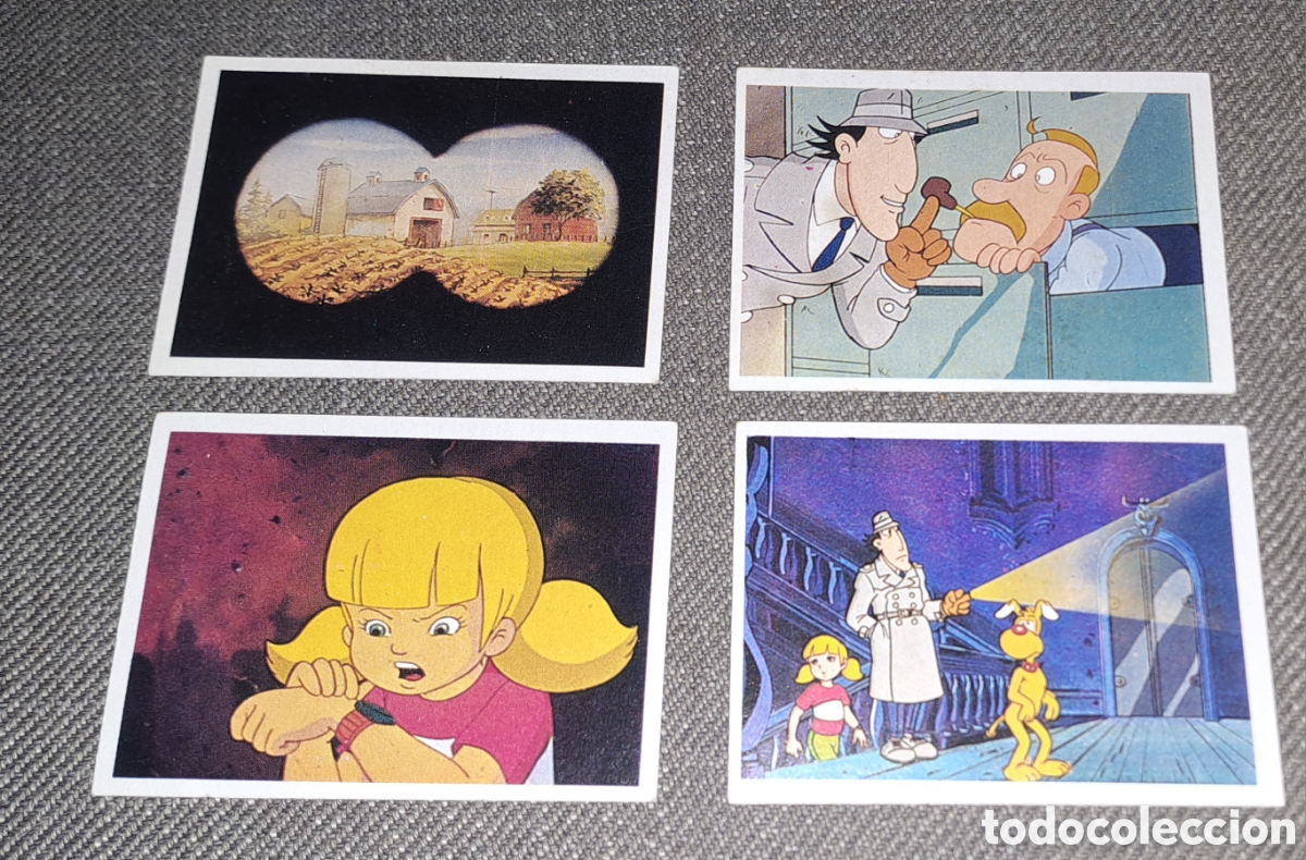 Coleccionismo cromos antiguos: Cromos Inspector Gadget - Ediciones Este - 112, 87, 62 y 37 - Foto 1