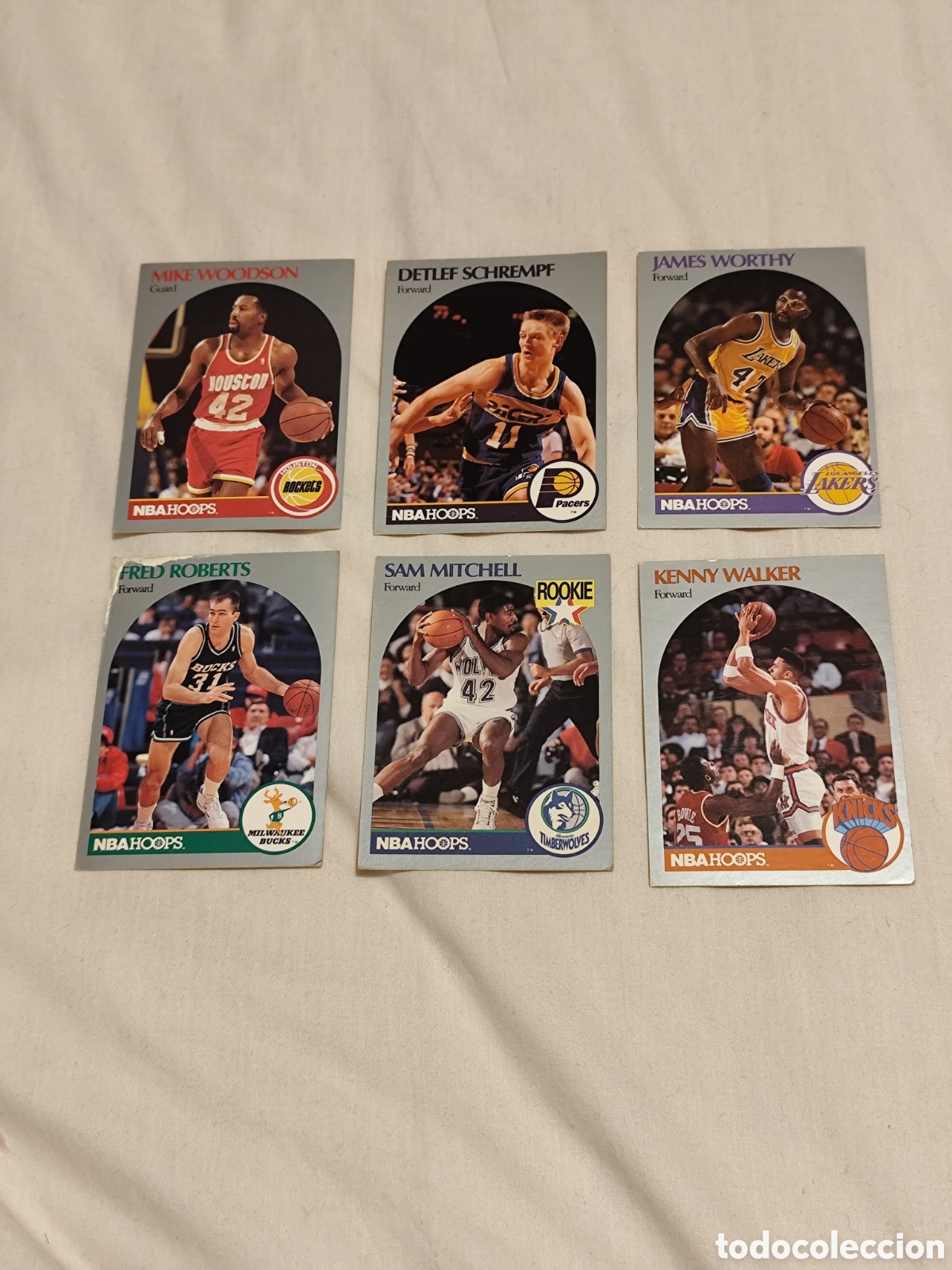 Coleccionismo cromos antiguos: Cromos NBA 1990 NBAhoops - Foto 3
