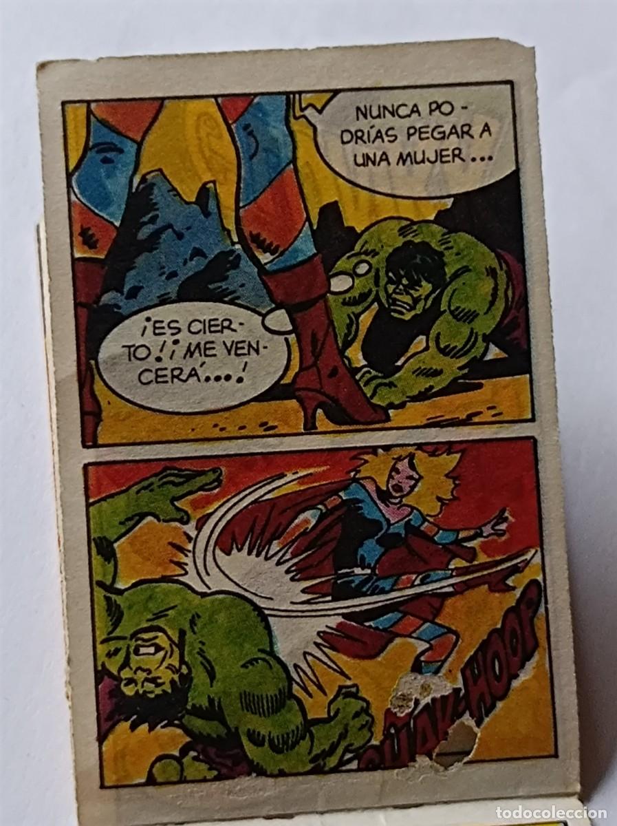 Coleccionismo cromos antiguos: CROMO MINI COMIC CROPAN EL INCREIBLE HULK N&ordm; 11 - Foto 11