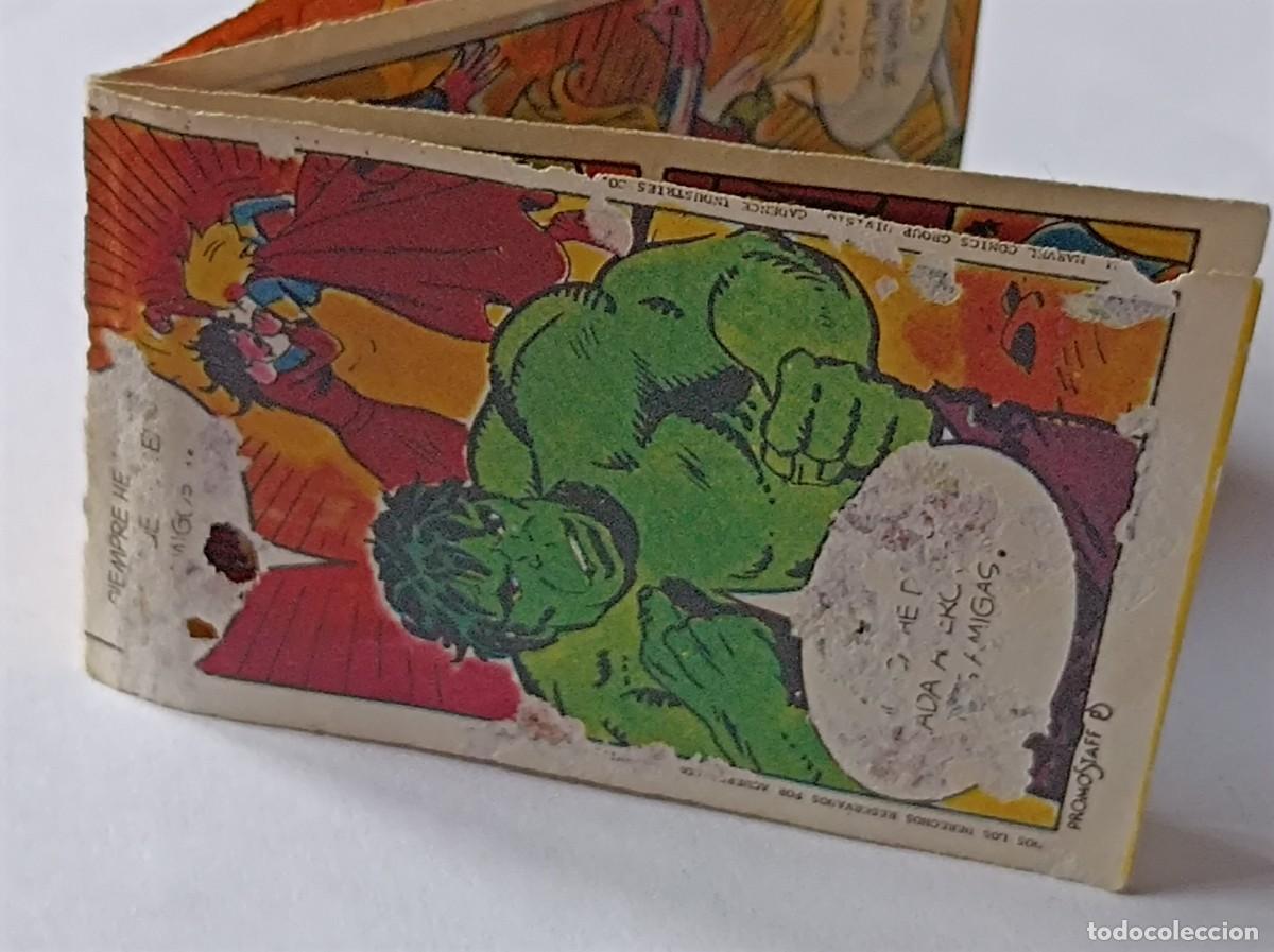 Coleccionismo cromos antiguos: CROMO MINI COMIC CROPAN EL INCREIBLE HULK N&ordm; 11 - Foto 14