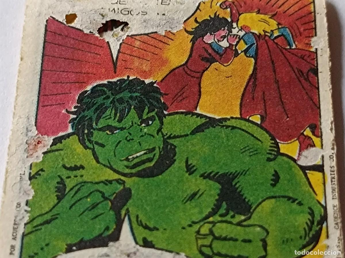 Coleccionismo cromos antiguos: CROMO MINI COMIC CROPAN EL INCREIBLE HULK N&ordm; 11 - Foto 16