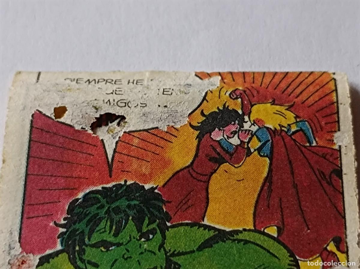 Coleccionismo cromos antiguos: CROMO MINI COMIC CROPAN EL INCREIBLE HULK N&ordm; 11 - Foto 17