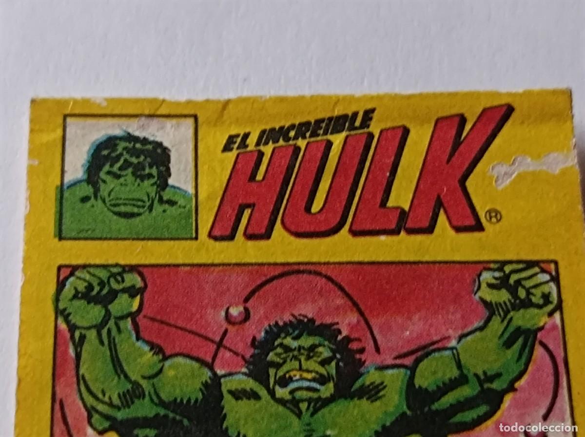 Coleccionismo cromos antiguos: CROMO MINI COMIC CROPAN EL INCREIBLE HULK N&ordm; 29 - Foto 2