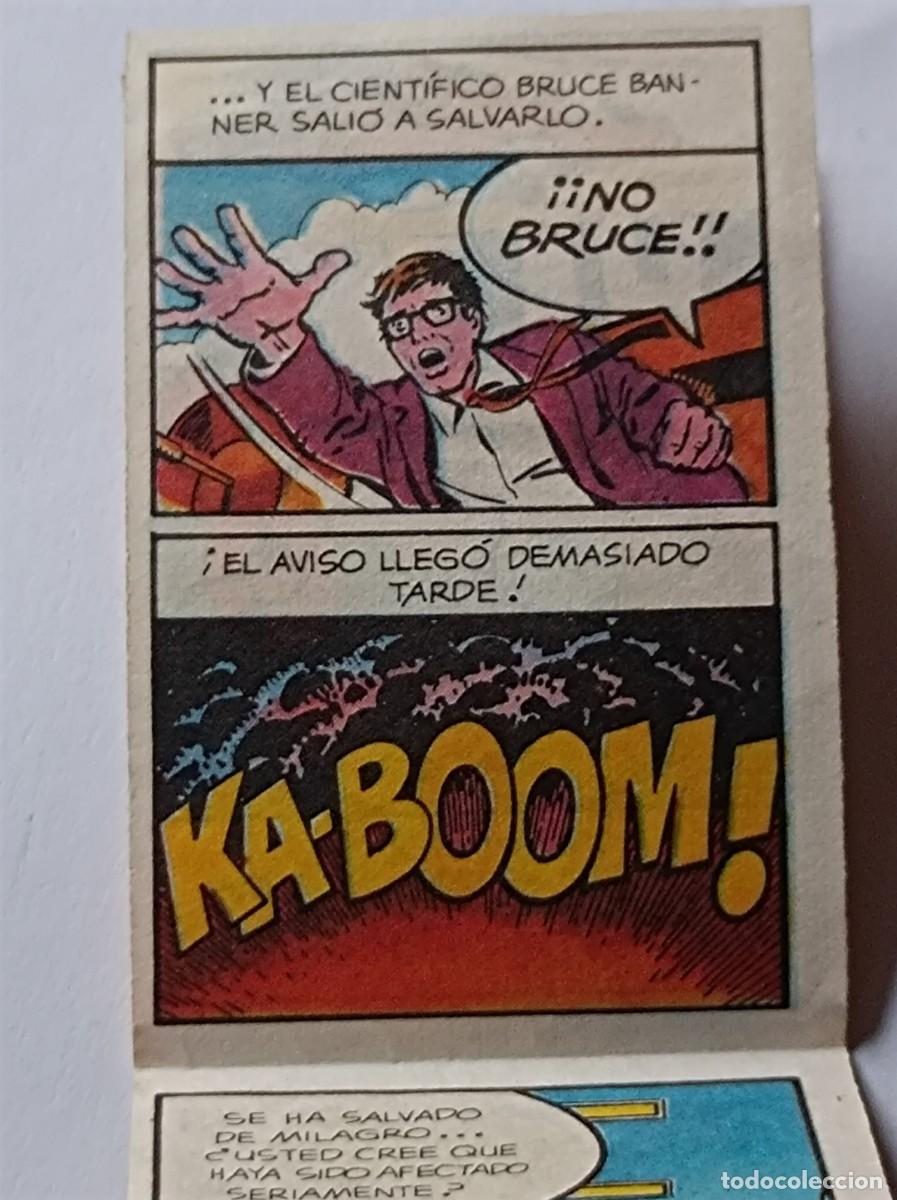 Coleccionismo cromos antiguos: CROMO MINI COMIC CROPAN EL INCREIBLE HULK N&ordm; 29 - Foto 6