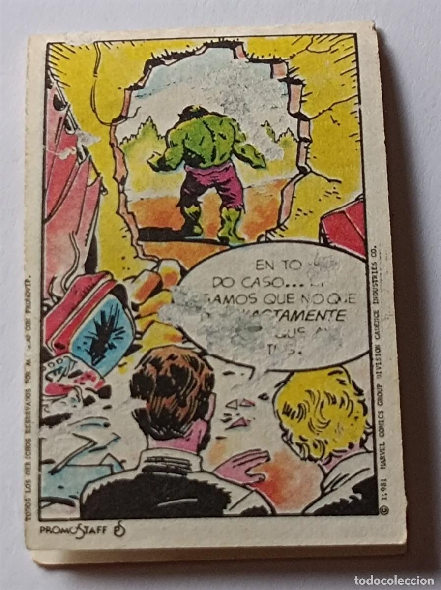 Coleccionismo cromos antiguos: CROMO MINI COMIC CROPAN EL INCREIBLE HULK N&ordm; 29 - Foto 11