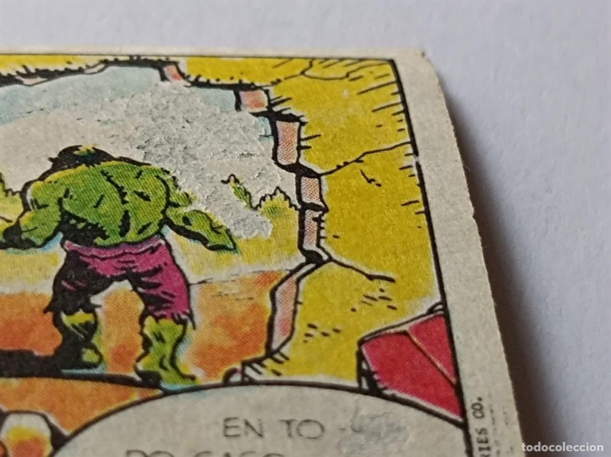 Coleccionismo cromos antiguos: CROMO MINI COMIC CROPAN EL INCREIBLE HULK N&ordm; 29 - Foto 16