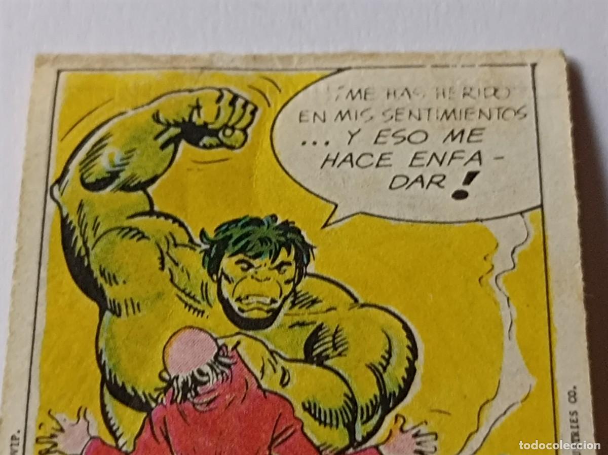 Coleccionismo cromos antiguos: CROMO MINI COMIC CROPAN EL INCREIBLE HULK N&ordm; 30 - Foto 9
