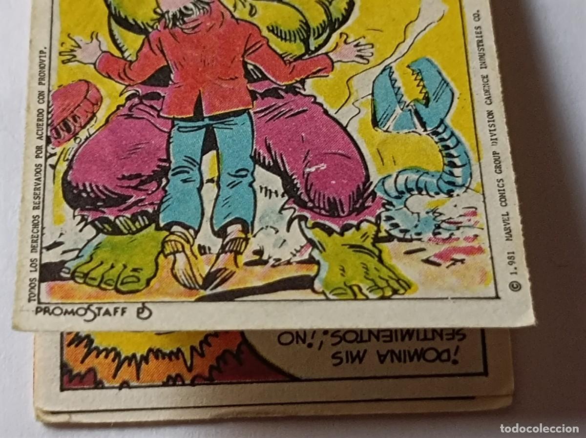 Coleccionismo cromos antiguos: CROMO MINI COMIC CROPAN EL INCREIBLE HULK N&ordm; 30 - Foto 10