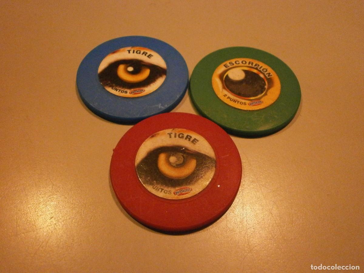 Coleccionismo Cromos antiguos: tazos o discos voladores phoskitos
