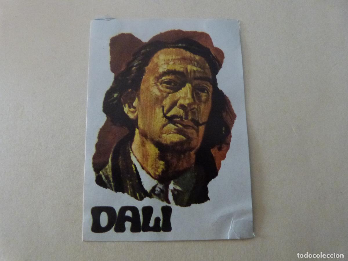 Coleccionismo cromos antiguos: CROMO DE SALVADOR DALI DESPEGADO N&ordm; 405 A&Ntilde;O 1972 DEL ALBUM TODO DE BRUGUERA