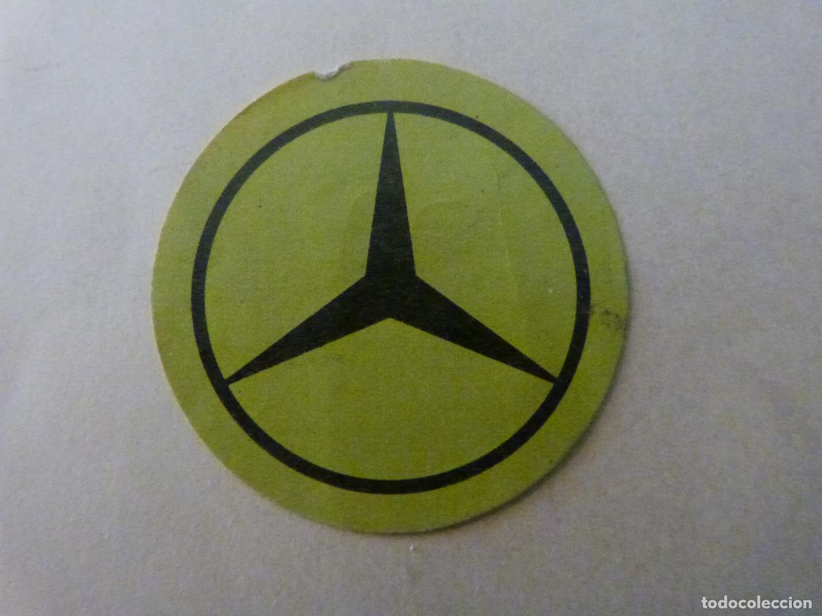 Coleccionismo cromos antiguos: CROMO DE LOGO MERCEDES BENZ DESPEGADO N&ordm; 77 A&Ntilde;O 1972 DEL ALBUM TODO DE BRUGUERA