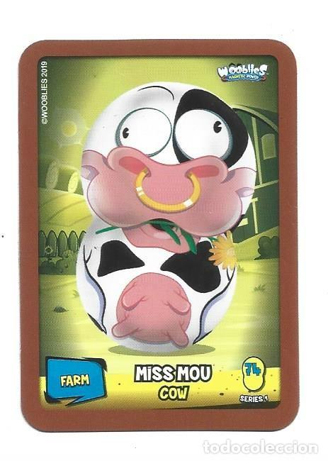 Colecionismo Cromos antigos: 1 cromo wooblies 2013 4/11