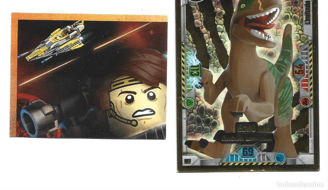 Colecionismo Cromos antigos: 1 lote 2 cromos lego 4/11