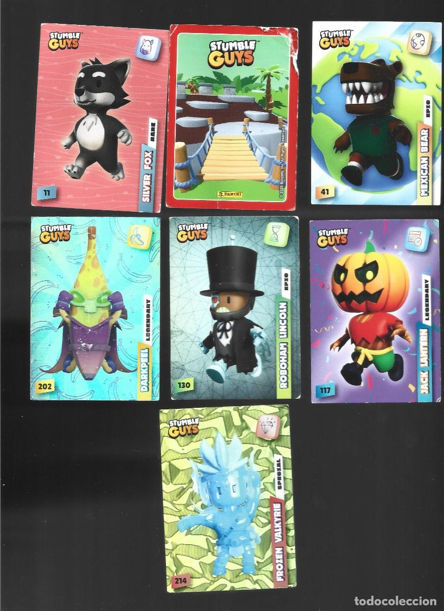 Coleccionismo Cromos antiguos: 1 lote 7 cromos stumble guys 4/11