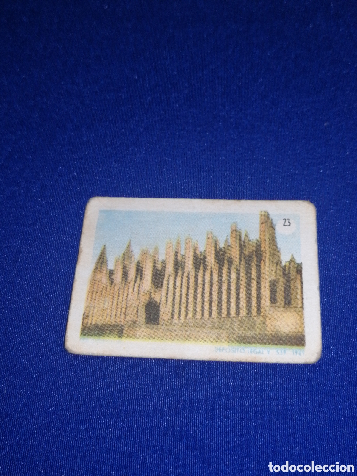 Collectable Antique Stickers: T&Oacute;MBOLA VALENCIANA DE LA CARIDAD VISITAS DE ESPA&Ntilde;A N&Uacute;MERO 23 PUBLICIDAD JAB&Oacute;N CAPRICHO