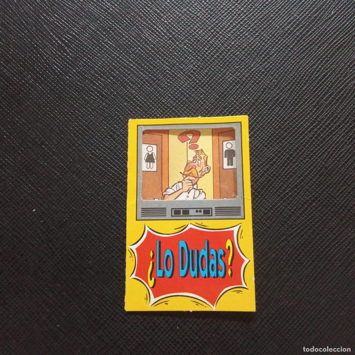 Collectable Antique Stickers: &iquest; LO DUDAS ? BOLLYCAO CANAL LOCO CROMO - SIN PEGAR - A91 PG4