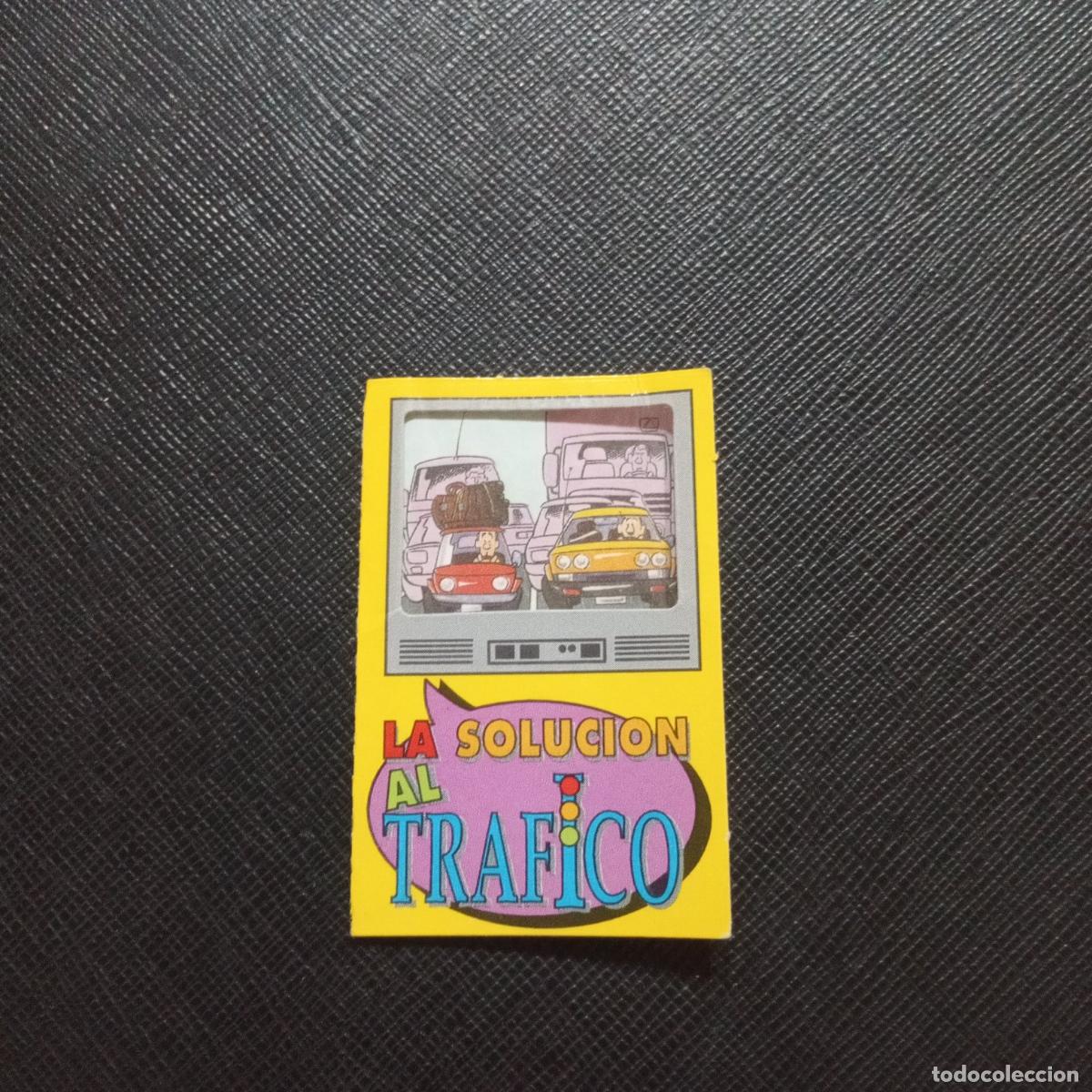 Collectable Antique Stickers: LA SOLUCION AL TRAFICO BOLLYCAO CANAL LOCO CROMO - SIN PEGAR - A91 PG27