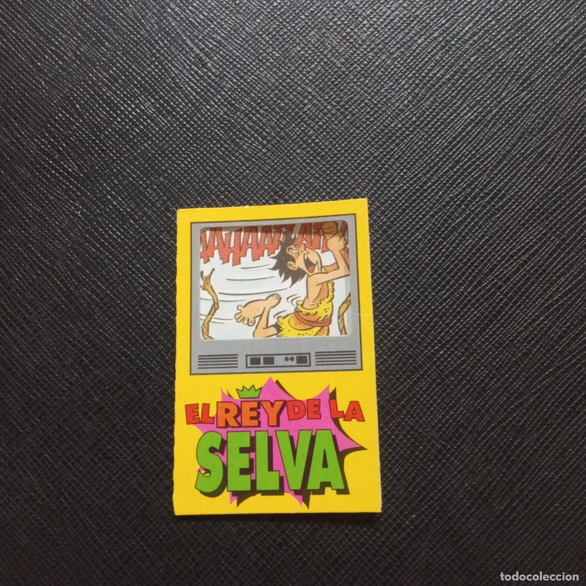 Collectable Antique Stickers: EL REY DE LA SELVA BOLLYCAO CANAL LOCO CROMO - SIN PEGAR - A91 PG27