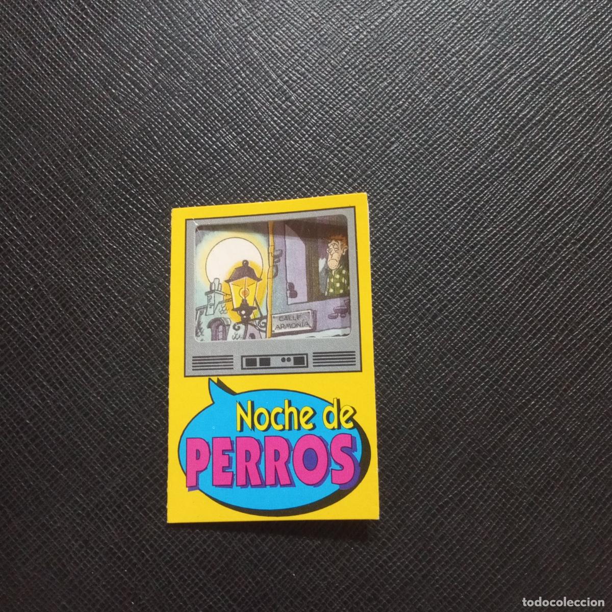 Collectable Antique Stickers: NOCHE DE PERROS BOLLYCAO CANAL LOCO CROMO - SIN PEGAR - A91 PG32