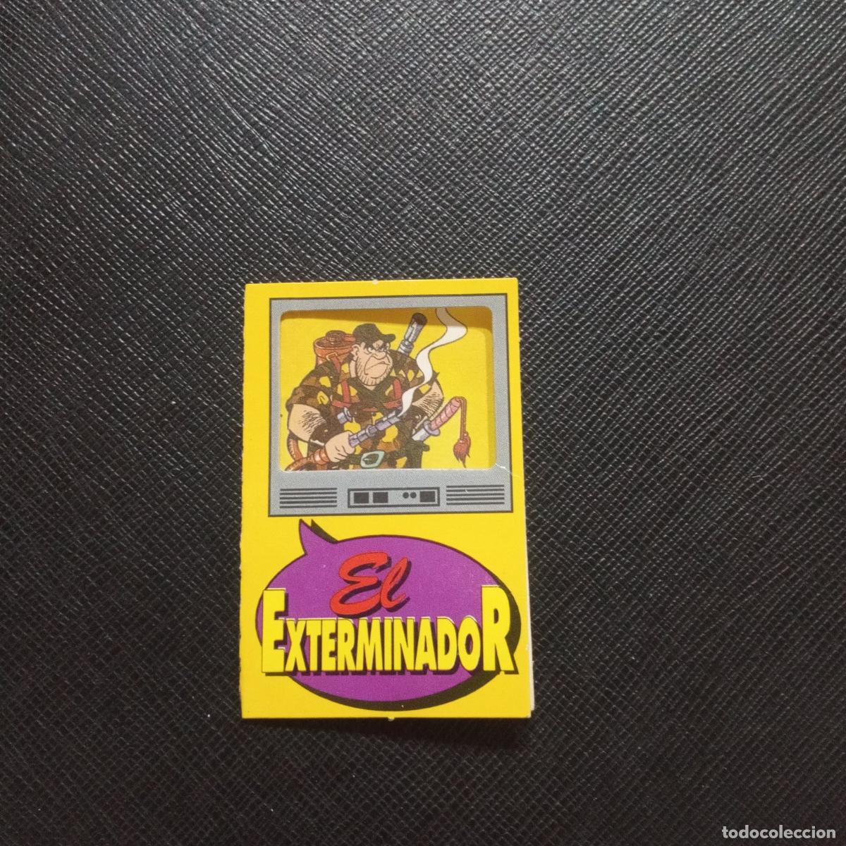 Collectable Antique Stickers: EL EXTERMINADOR BOLLYCAO CANAL LOCO CROMO - SIN PEGAR - A91 PG33