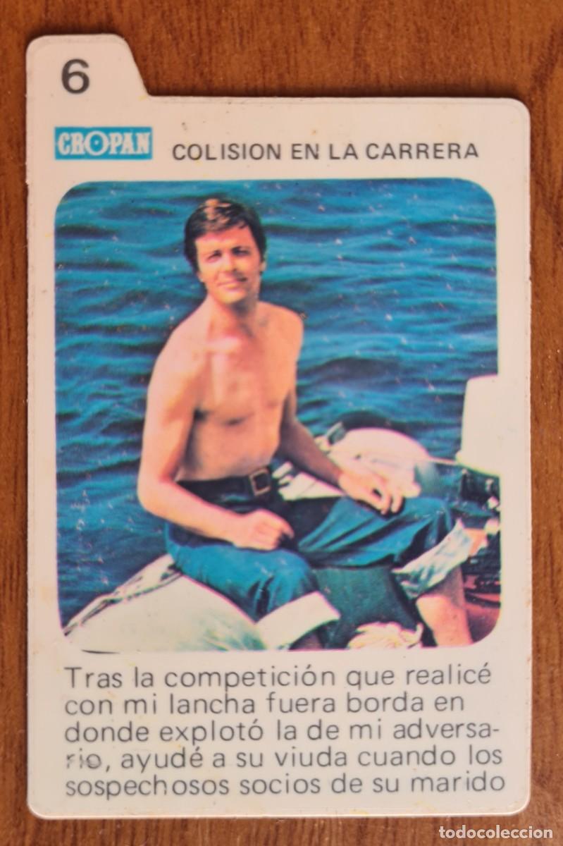 Coleccionismo Cromos antiguos: CROPAN - El archivo secreto de EL SANTO n&ordm; 6