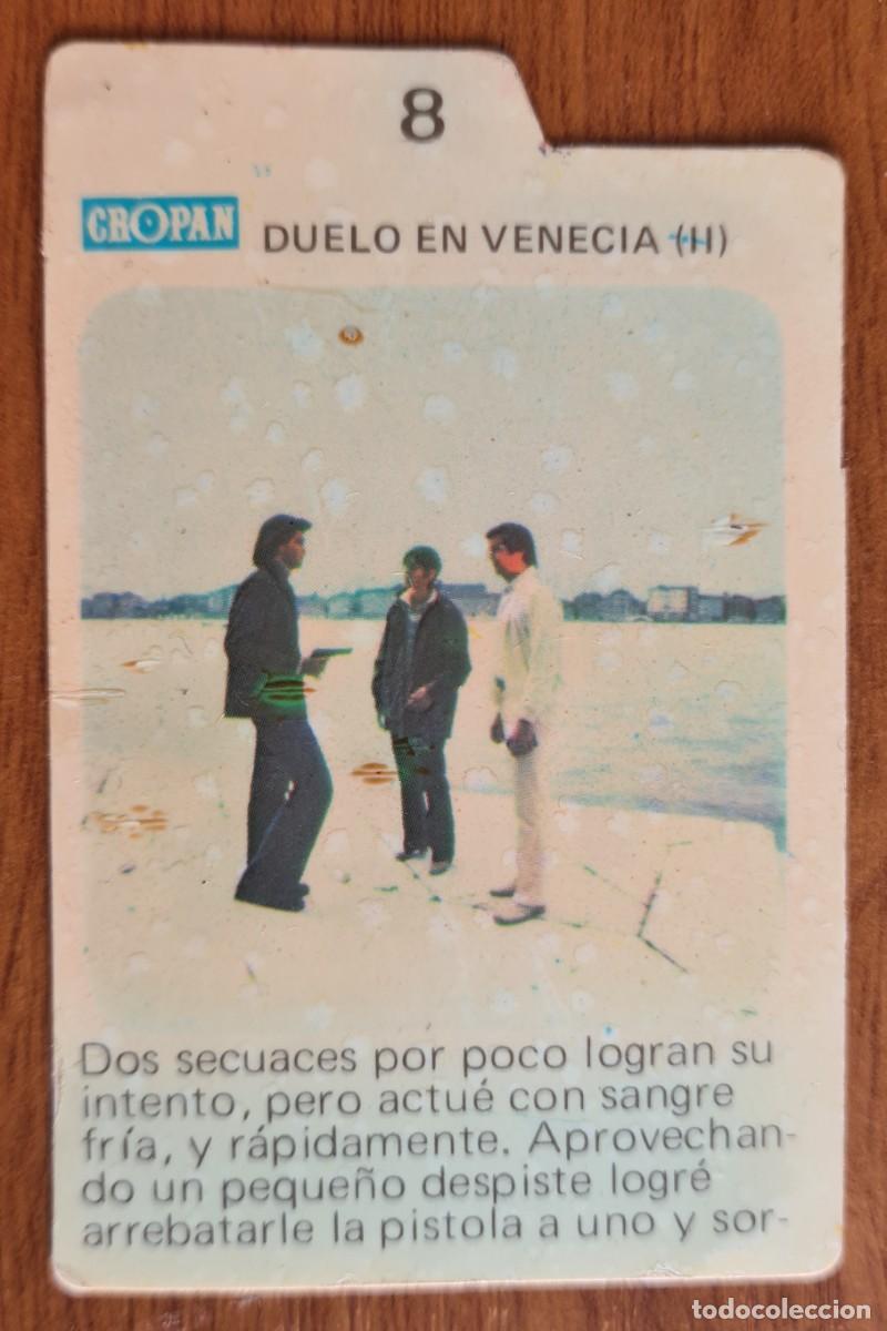 Coleccionismo Cromos antiguos: CROPAN - El archivo secreto de EL SANTO n&ordm; 8