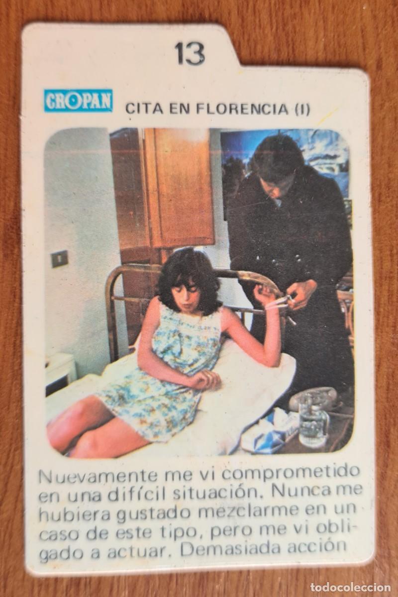 Coleccionismo Cromos antiguos: CROPAN - El archivo secreto de EL SANTO n&ordm; 13