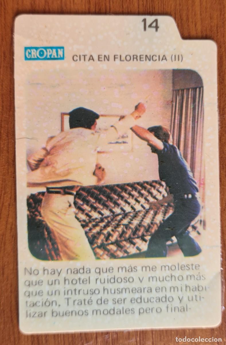 Coleccionismo Cromos antiguos: CROPAN - El archivo secreto de EL SANTO n&ordm; 14