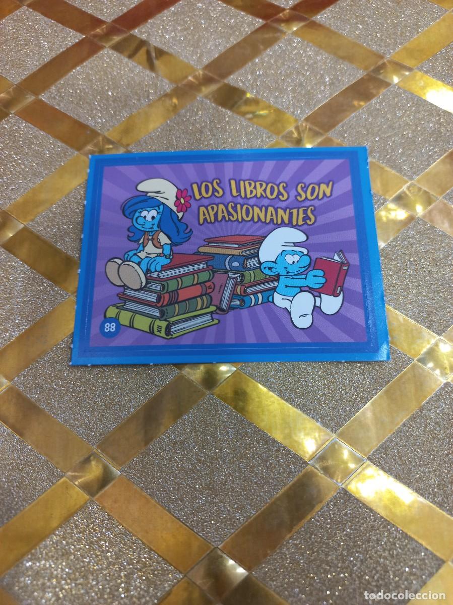 Coleccionismo Cromos antiguos: CROMO NUMERO 88 DE CUIDANDO EL PLANETA CON LOS PITUFOS ALCAMPO !