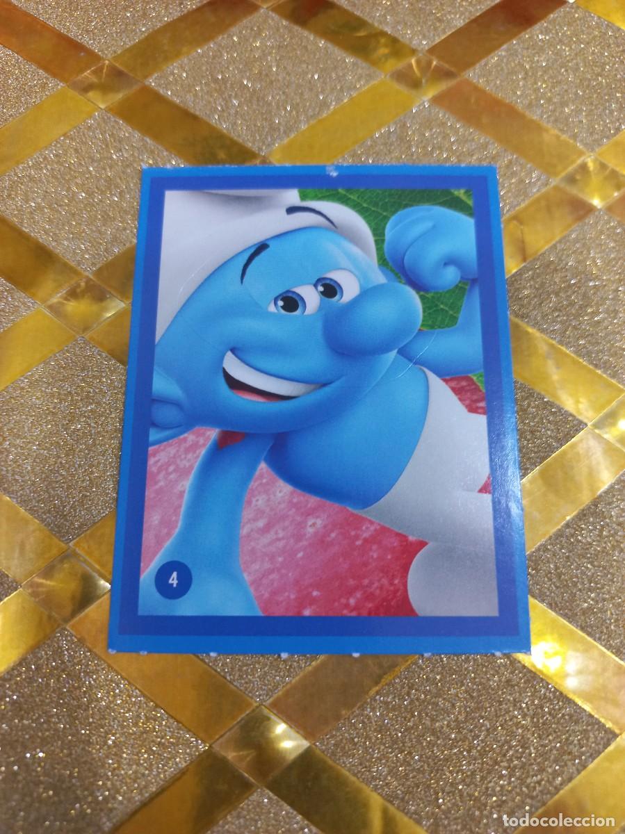 Coleccionismo Cromos antiguos: CROMO NUMERO 4 DE CUIDANDO EL PLANETA CON LOS PITUFOS ALCAMPO !