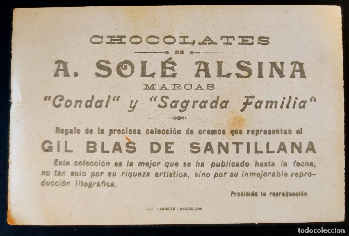 Coleccionismo cromos antiguos: CROMOS - GIL BLAS DE SANTILLANA - Foto 3