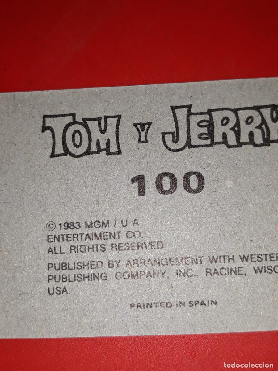 Coleccionismo cromos antiguos: TOM Y JERRY n&uacute;mero 100 - Foto 2