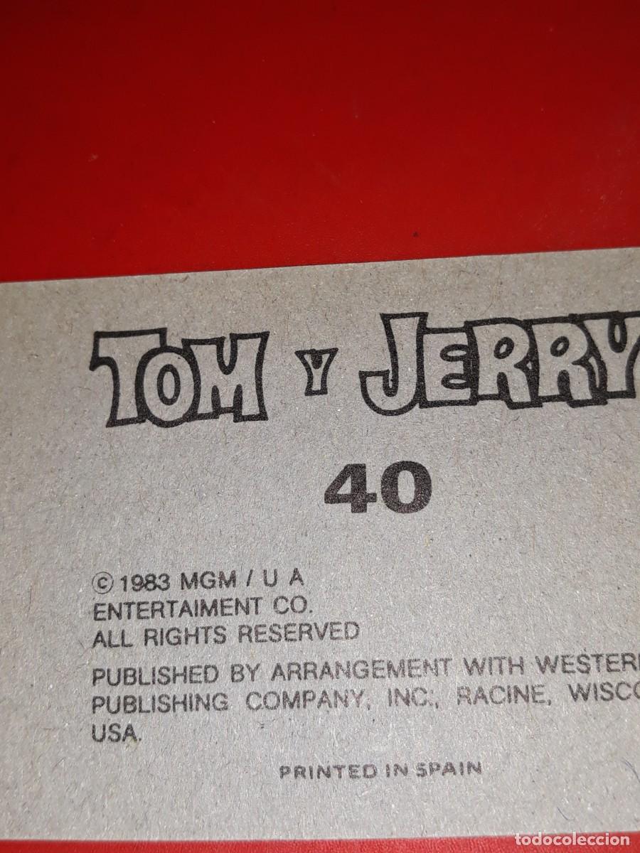 Coleccionismo cromos antiguos: TOM Y JERRY n&uacute;mero 40 - Foto 2