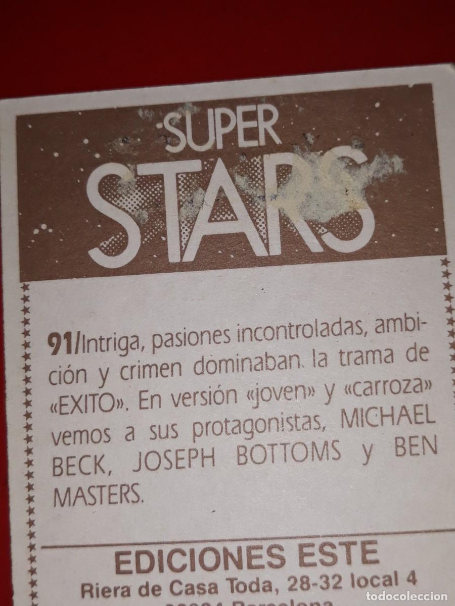 Coleccionismo cromos antiguos: SUPER STARS cromo # 91 - Foto 2