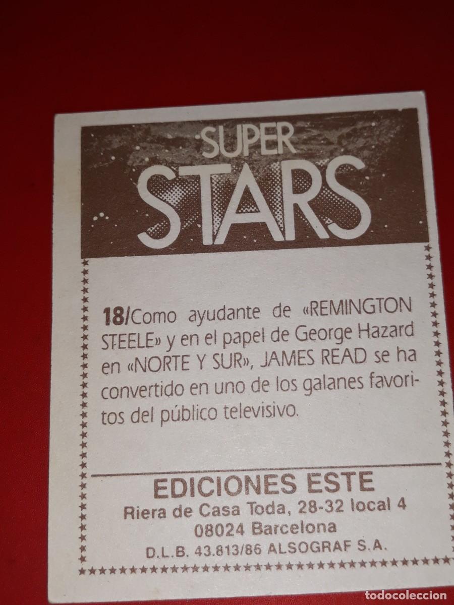 Coleccionismo cromos antiguos: SUPER STARS cromo # 18 - Foto 2