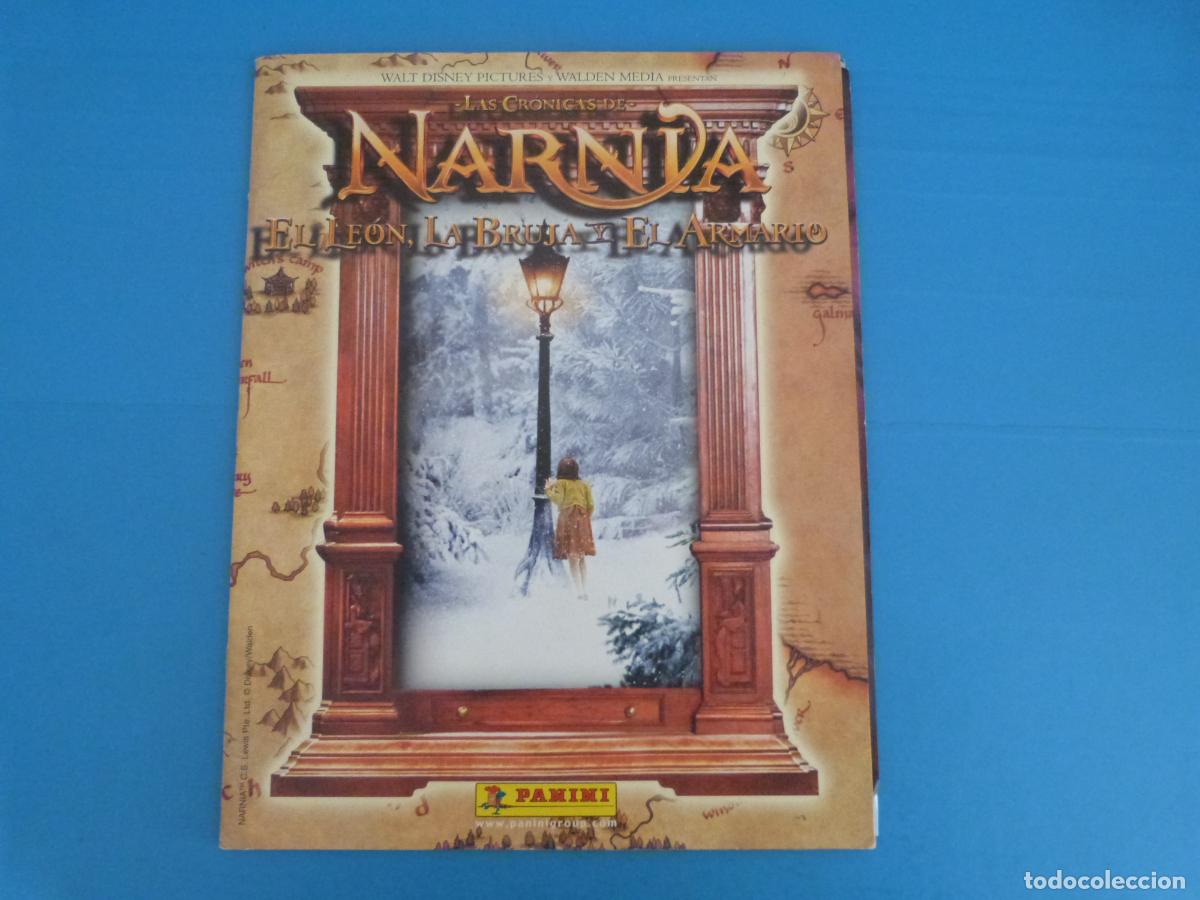 Coleccionismo Cromos antiguos: ALBUM COMPLETO DE LAS CRONICAS DE NARNIA EL LEON LA BRUJA Y EL ARMARIO A&Ntilde;O 2005 DE PANINI