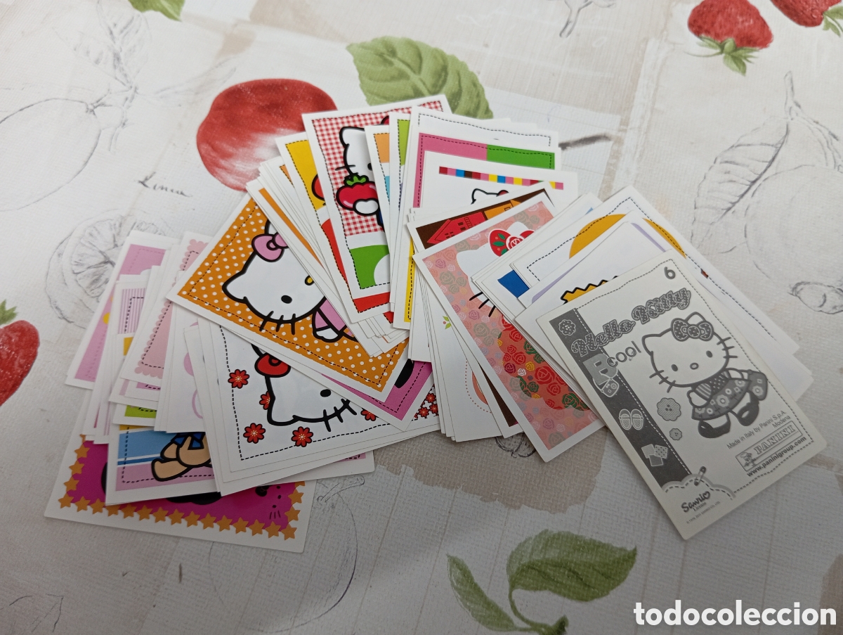 Coleccionismo cromos antiguos: LOTE CROMOS HELLO KITTY BCOOL DE PANINI - Foto 1