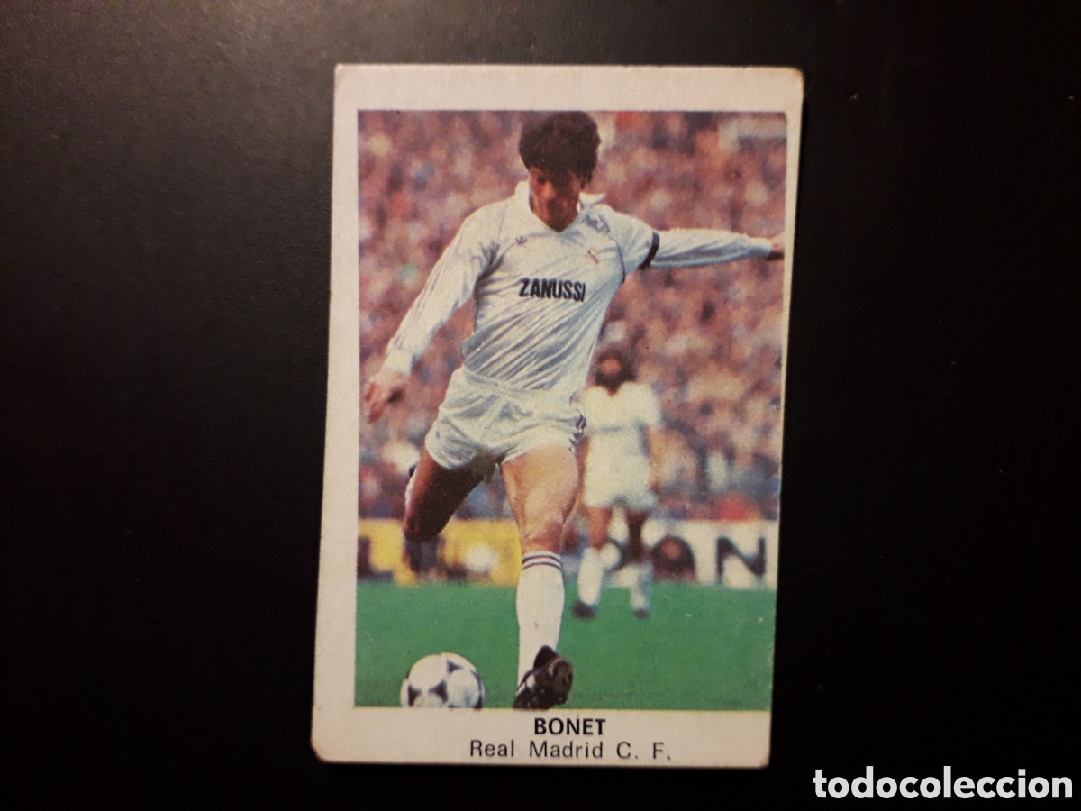 Collectionnisme Cartes &agrave; collectionner anciennes: BONET REAL MADRID ED CANO 1983 1984 83 84 SIN PEGAR PEDIDO M&Iacute;NIMO 3&euro;