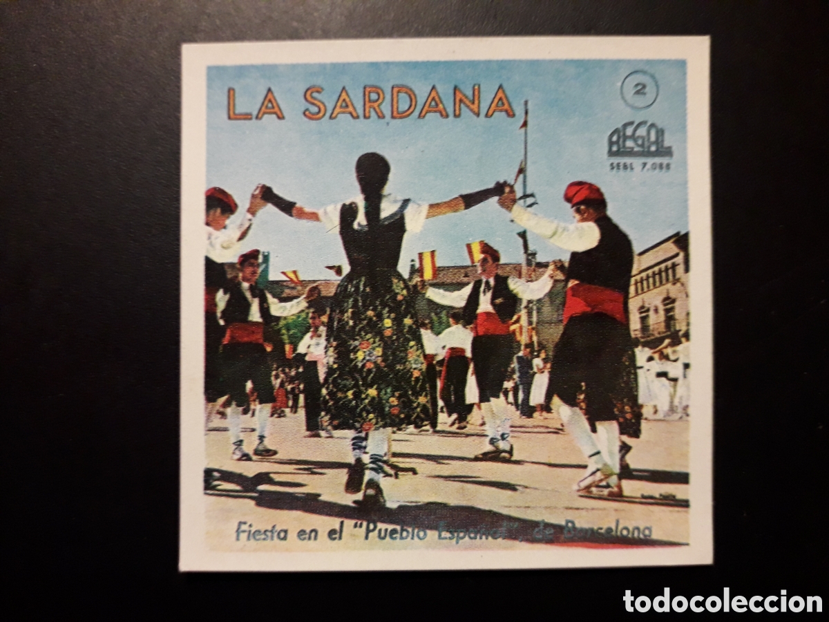 Collectionnisme Cartes &agrave; collectionner anciennes: LA SARDANA N&deg; 83 ALBUM DISC-CROM 1960 SIN PEGAR PEDIDO M&Iacute;NIMO 3&euro;