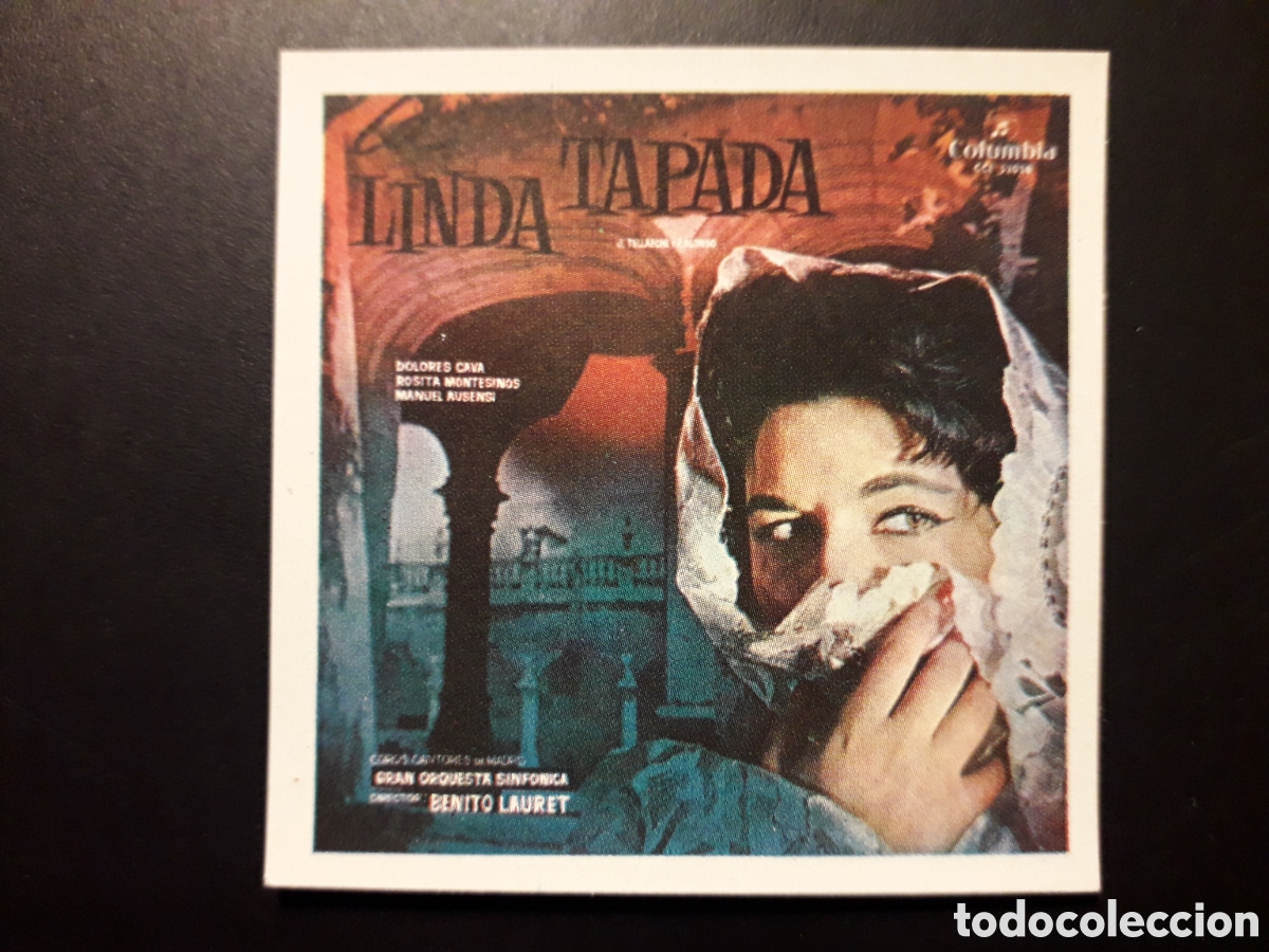 Collectionnisme Cartes &agrave; collectionner anciennes: LINDA TAPADA N&deg; 86 ALBUM DISC-CROM 1960 SIN PEGAR PEDIDO M&Iacute;NIMO 3&euro;.