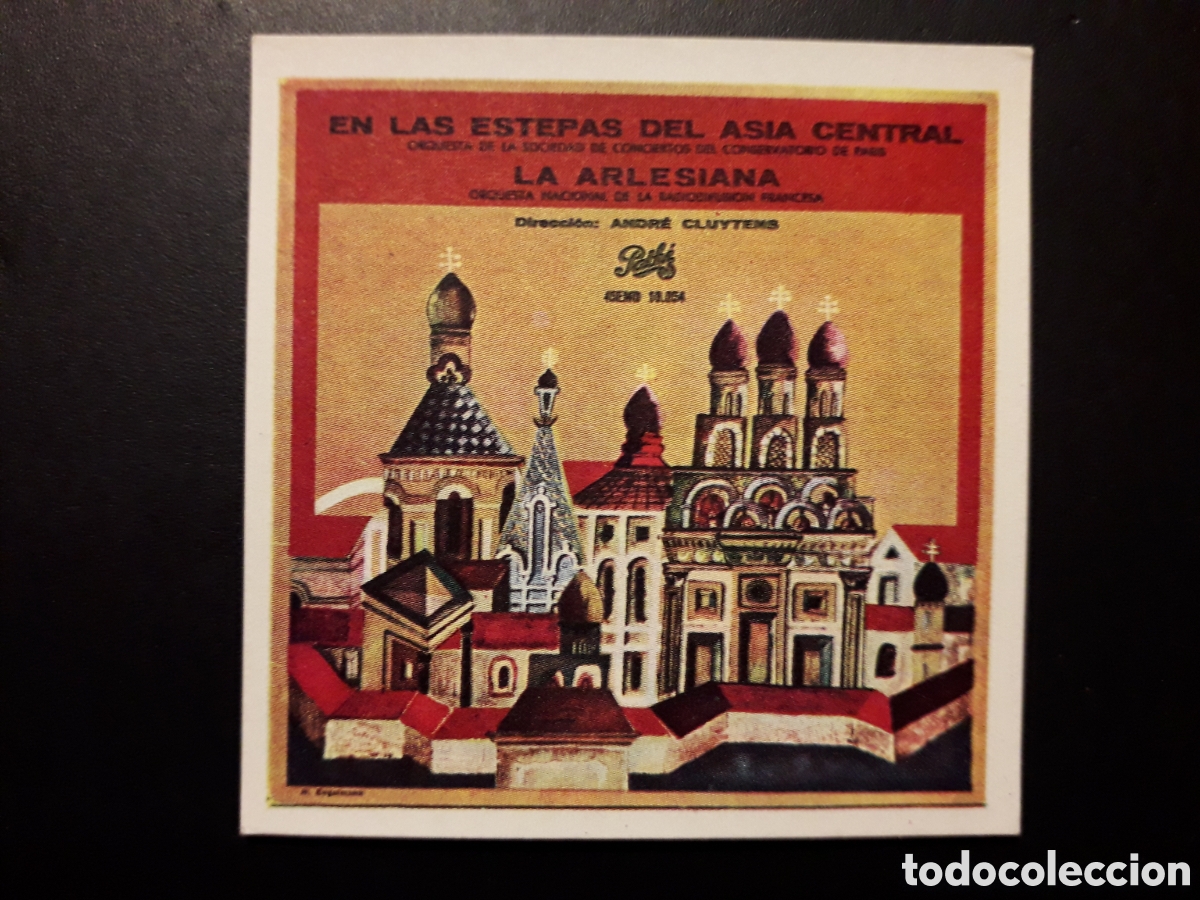 Collectionnisme Cartes &agrave; collectionner anciennes: EN LAS ESTEPAS DEL ASIA CENTRAL N&deg; 116 ALBUM DISC-CROM 1960 SIN PEGAR PEDIDO M&Iacute;NIMO 3&euro;