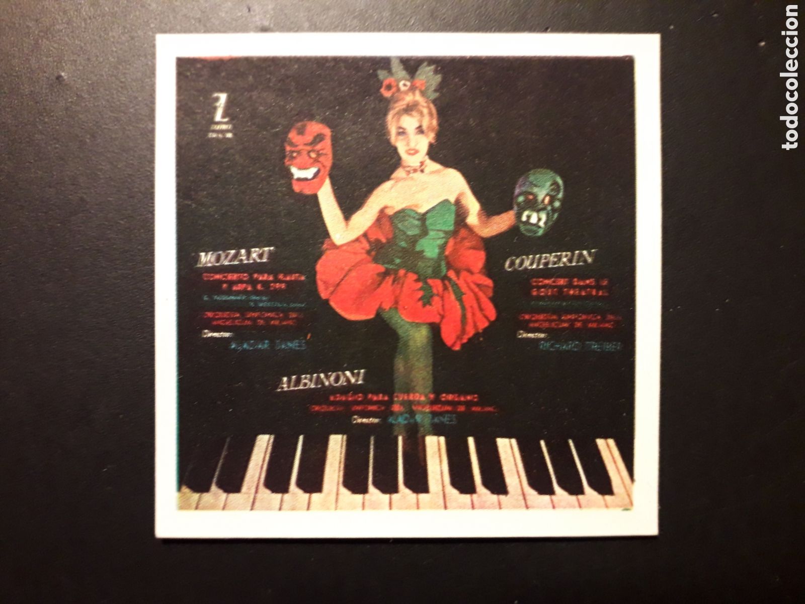 Collectionnisme Cartes &agrave; collectionner anciennes: N&deg; 113 ALBUM DISC-CROM 1960 SIN PEGAR PEDIDO M&Iacute;NIMO 3&euro;