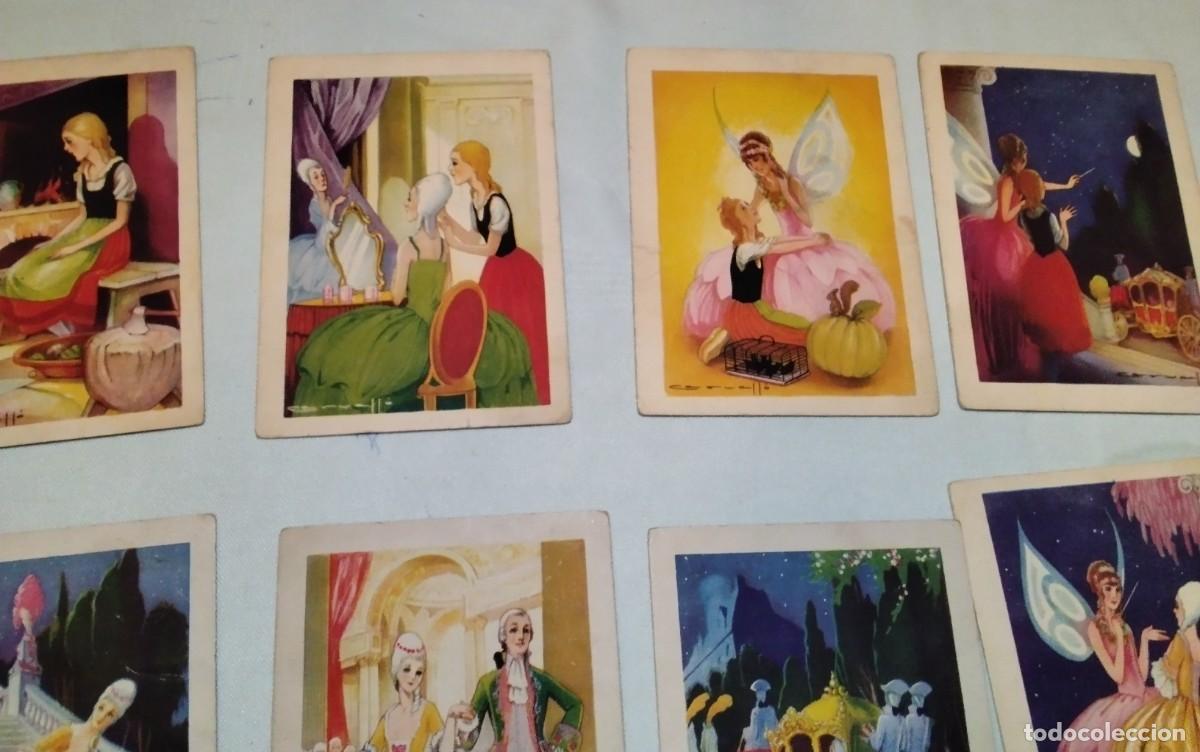 Coleccionismo cromos antiguos: COLECCION COMPLETA DE CROMOS COLECCION LA CENICIENTA - Foto 4