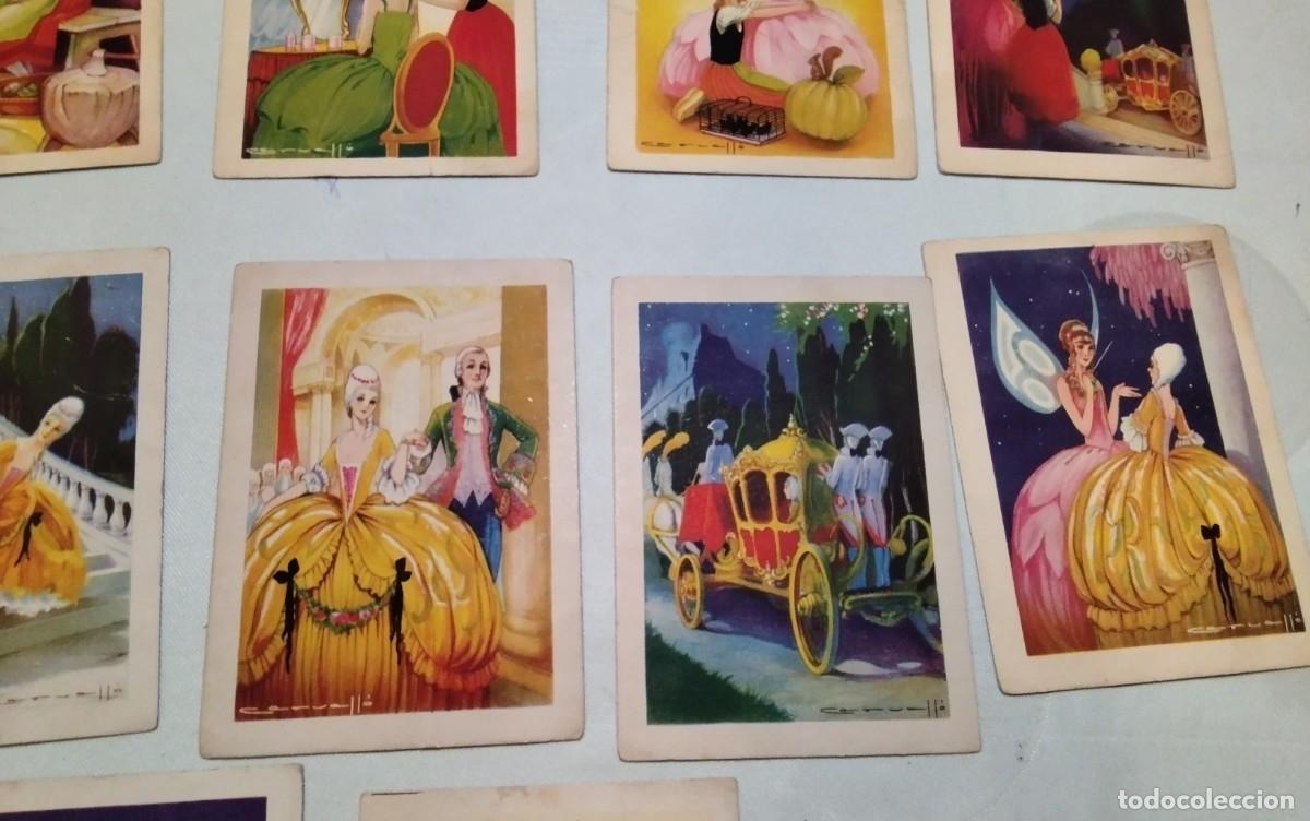 Coleccionismo cromos antiguos: COLECCION COMPLETA DE CROMOS COLECCION LA CENICIENTA - Foto 5