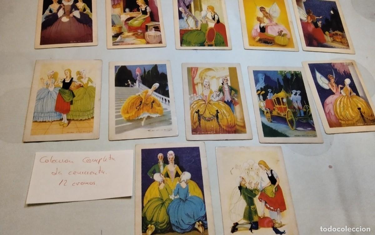 Coleccionismo cromos antiguos: COLECCION COMPLETA DE CROMOS COLECCION LA CENICIENTA - Foto 7