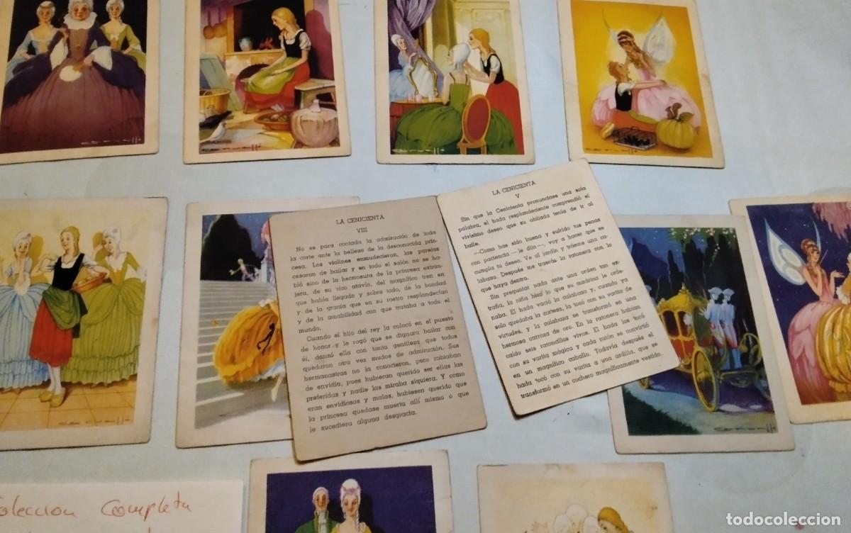 Coleccionismo cromos antiguos: COLECCION COMPLETA DE CROMOS COLECCION LA CENICIENTA - Foto 8